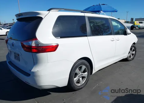 2015 Toyota Sienna Le 8 Passenger from USA, damaged, VIN 5TDKK3DC2FS612330
